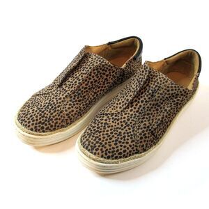 Universal Threads Kalliope Slide‎ Leopard Print Sneakers Women's Size 7.5